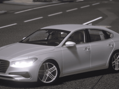 Hyundai Azera 2018 [Replace / FiveM] V1.0