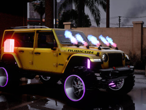 Jeep Rubicon Camper