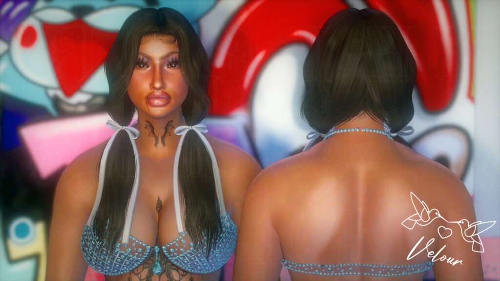 Kimiko Hair for MP Female 1.0