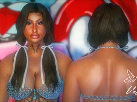 Kimiko Hair for MP Female 1.0