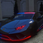 Lamborghini Huracan Peformante Police Modern Lights