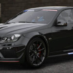Mercedes-AMG C63 Sedan Black Series Police Modern Lights Mercedes-AMG C63 Sedan Black Series Police Modern Lights
