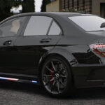 Mercedes-AMG C63 Sedan Black Series Police Modern Lights2