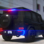 Mercedes-AMG G63 2022 Police Modern Lights2