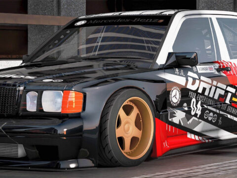 Mercedes-Benz 190E EVO II Fxytak