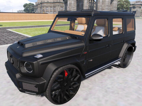 Mercedes Brabus G700 On Forgiatos