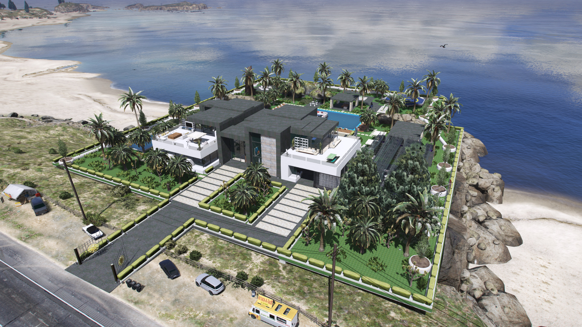 Modern Party Villa [YMAP] V1.0 – GTA 5 mod