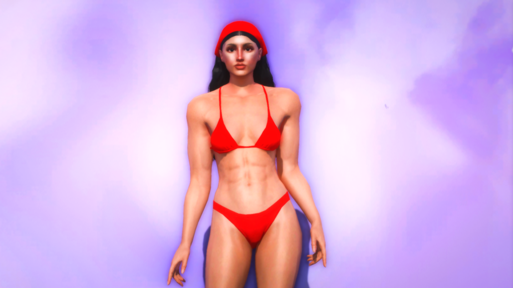 Muscular Body for MP Female
