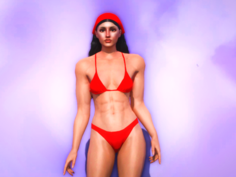 Muscular Body for MP Female