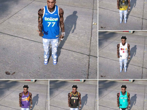 NBA Jerseys RETEXTURE pack 2 1.0