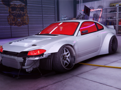 NFS Unbound S15 Custom [Add-On / FiveM | Tuning | Template] V1.0