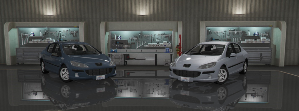 Peugeot 407 2006 [Add-On / FiveM] V1.0
