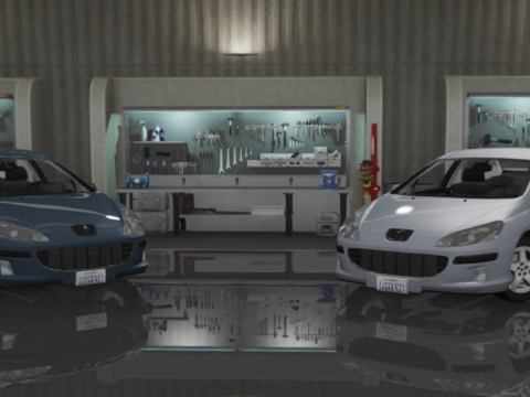 Peugeot 407 2006 [Add-On / FiveM] V1.0