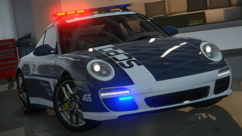 Porsche 911 Targa 4S Police