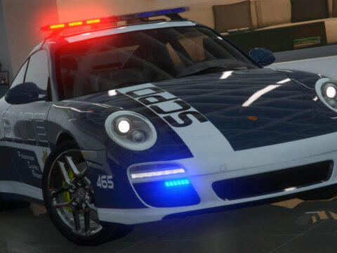 Porsche 911 Targa 4S Police