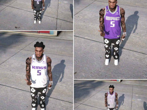 Sacramento Kings 22-23' Jersey Pack 1.0