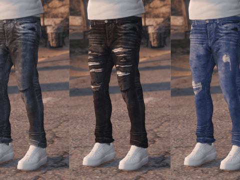 Skinny Jeans for MP Male2