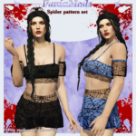 Spider pattern set for Female 1.0