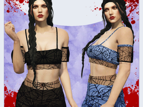 Spider pattern set for Female 1.0