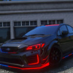Subaru WRX STI S209 Police Modern Lights