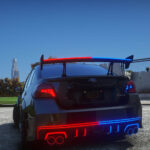 Subaru WRX STI S209 Police Modern Lights2