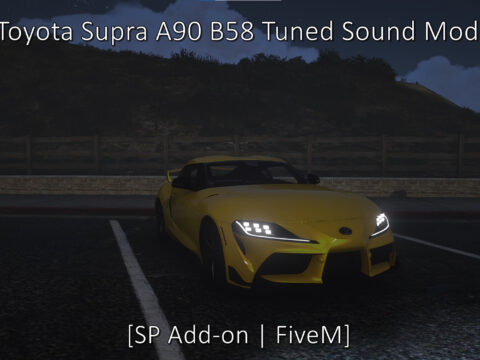 Toyota Supra A90 B58 I6 Tuned Sound Mod V 0.1
