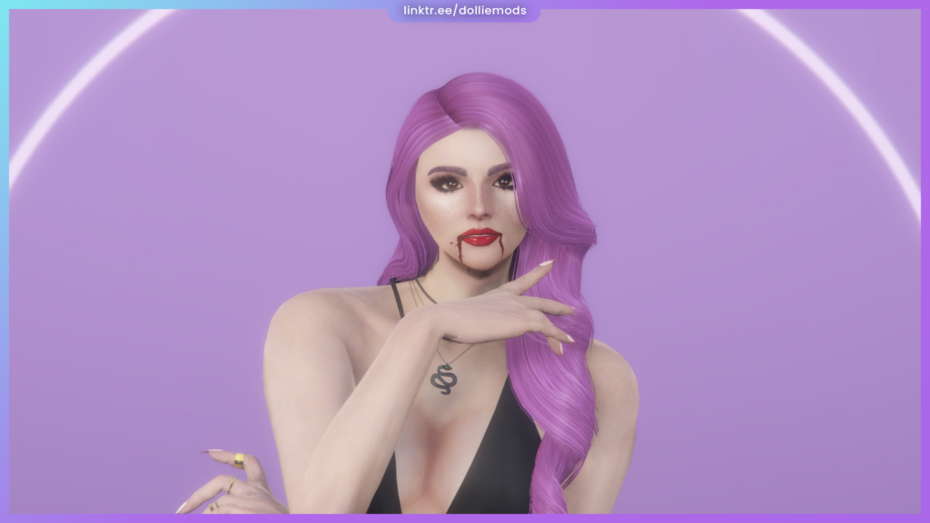 Vampire lipstick for MP Female 1.0