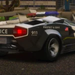 NFSHP: 1985 Lamborghini Countach 5000QV SCPD [Add-On | NON ELS | Sounds | Template] 1.0