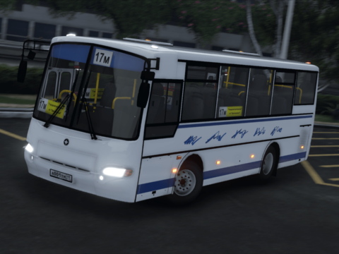 2001 PAZ 4230 "Avrora" [Add-On | Extras | Livery | Template] ver. 1.0