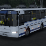 2001 PAZ 4230 "Avrora" [Add-On | Extras | Livery | Template] ver. 1.0