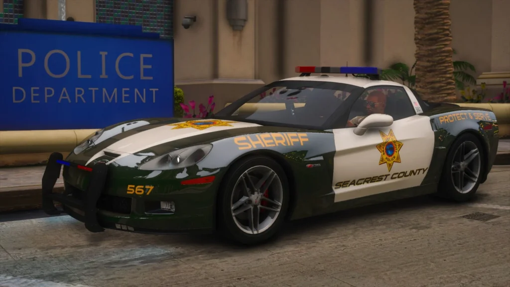 NFSHP: 2006 Chevrolet Corvette Z06 SCPD [Add-On | NON ELS | Sounds | Template] 1.0