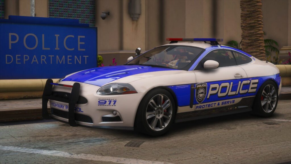 NFSHP: 2009 Jaguar XKR SCPD [Add-On | NON ELS | Sounds | Template] V1.0