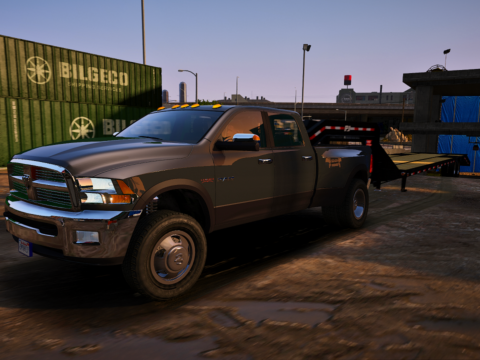 2010 Dodge RAM 3500 & PJ Gooseneck trailer [Add-On / Replace] 2.1