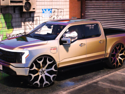 2023 Ford F-150 Lightning on Forgiatos