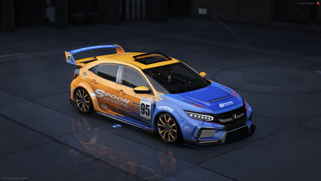 2023 Honda Civic Widebody Sport Limited Edition Custom Tuned Animated Spoon Sports Edition