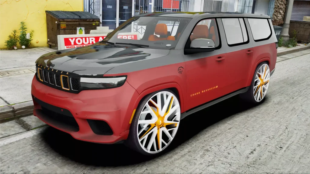 2024 Jeep Grand Wagoneer Hellhawk on 30 Forgiatos