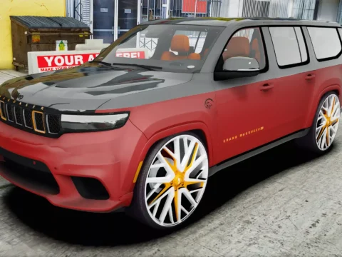2024 Jeep Grand Wagoneer Hellhawk on 30 Forgiatos