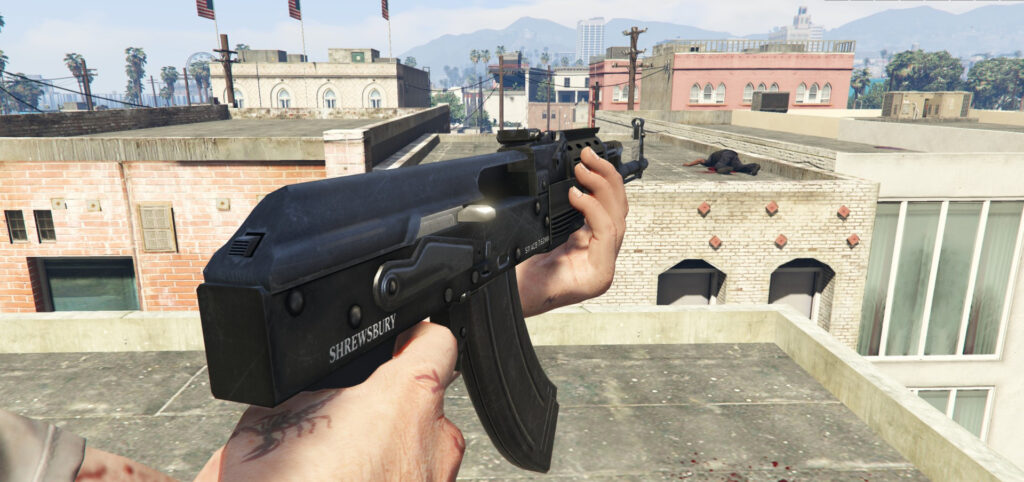 Assault Rifle with no stock 1.0