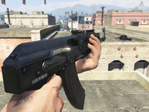 Assault Rifle with no stock 1.0