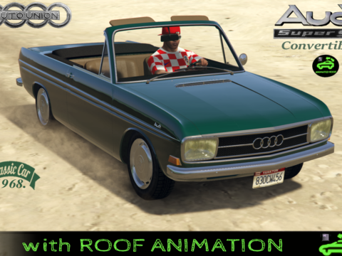Audi F103 convertible [Add-On | Roof Animation | LODs] V1.0