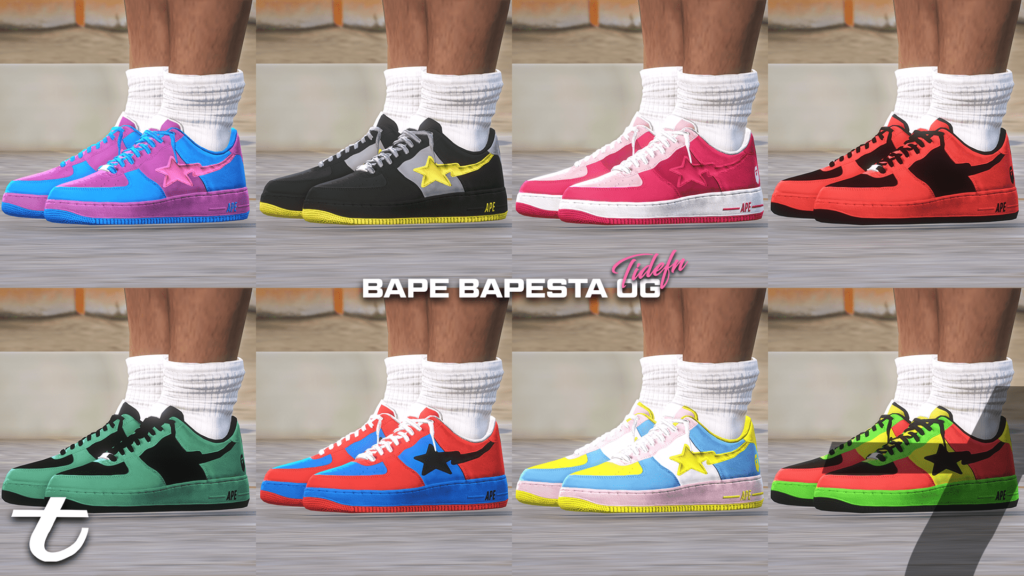 Bape BapeSta Low For MP Male 1.0