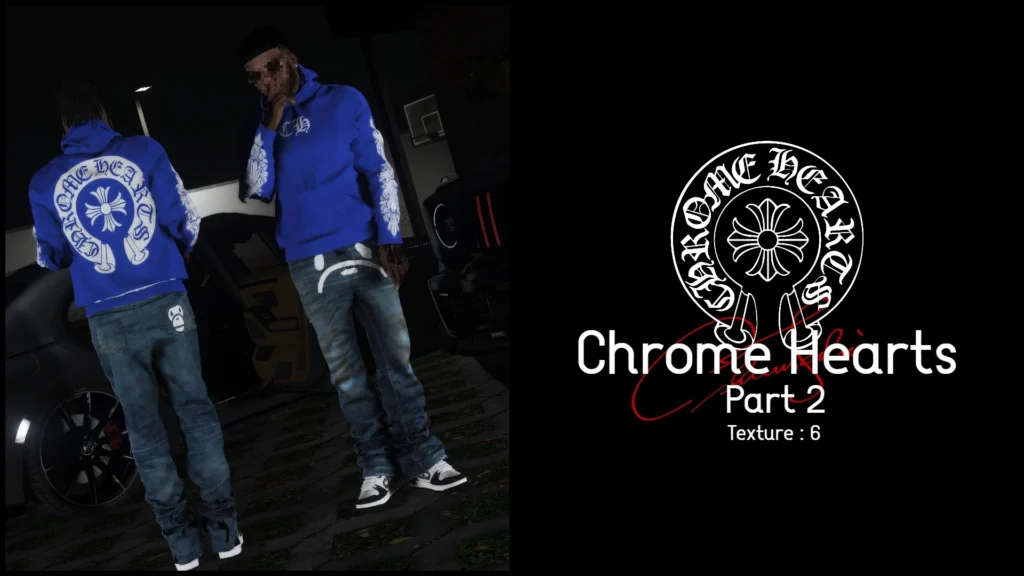Chrome Hearts Hoodie Part 2 For Franklin. 1.0