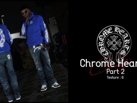 Chrome Hearts Hoodie Part 2 For Franklin. 1.0