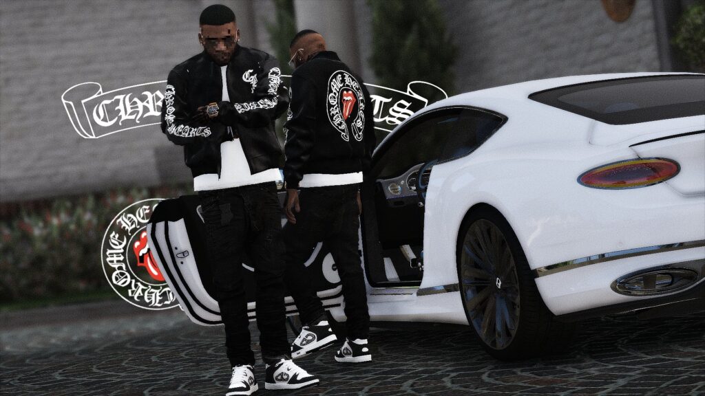 Chrome hearts Satin Jacket For Franklin