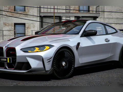 Customs 2023 BMW M4 CSL on Forgiato