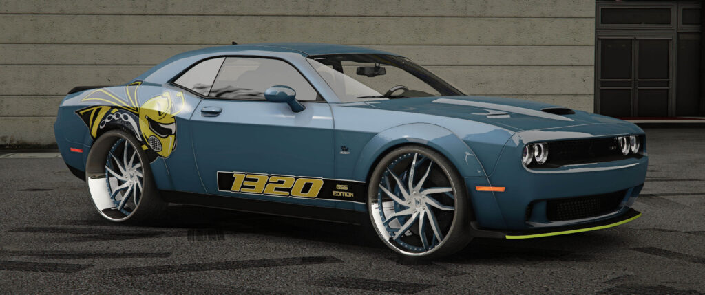 Dodge 1320 Scatpack Challenger SRT Hellcat On Corleone Forged Rims
