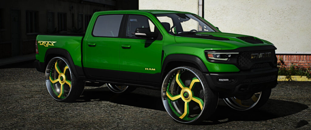 Dodge Ram TRX Forgiato Donk