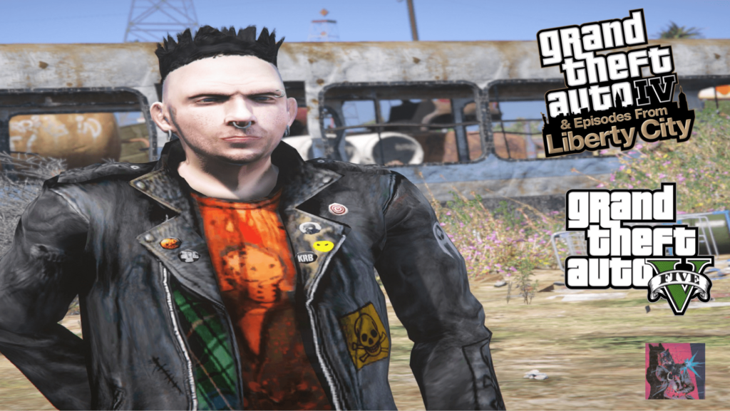 GTA IV Custom Punk [Add-On Ped] V1.0