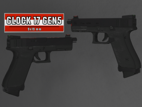 Glock 17 Gen 5 MOS3