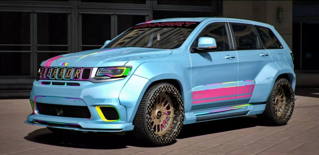 Jeep Trackhawk Manhart On illuminating Grand Rims
